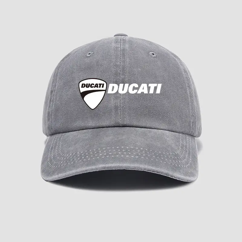 Ducati Logo Baseball Cap Men Women Sun Hat - Image 3
