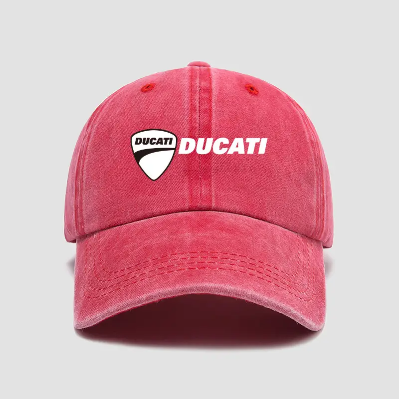 Ducati Logo Baseball Cap Men Women Sun Hat - Image 4