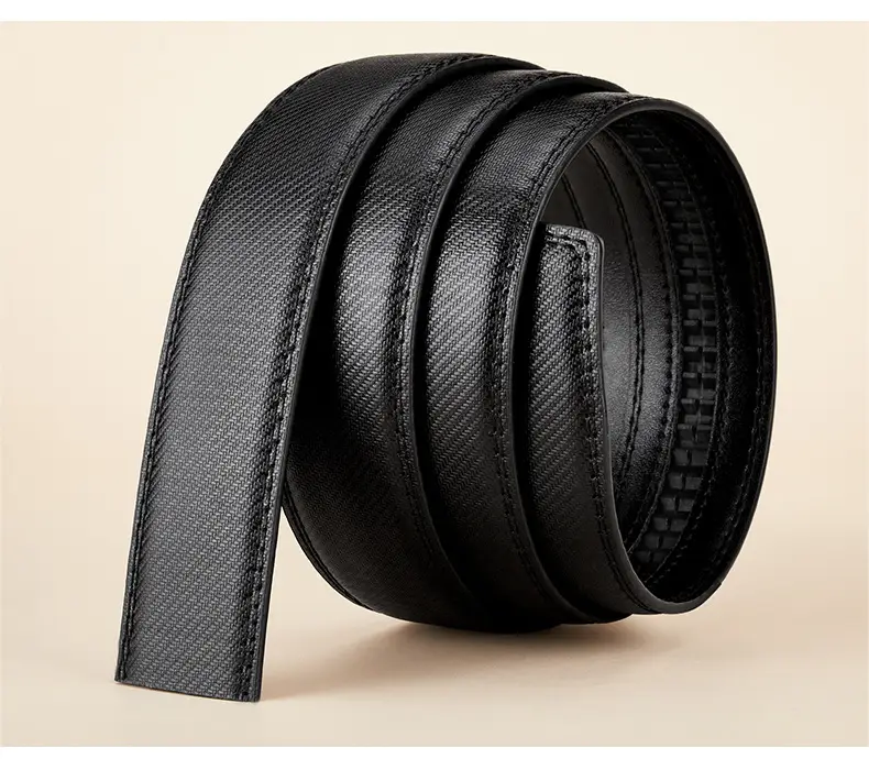 Cross-Border Belt 35mm Leather Headless Trouser Belt — feature 10