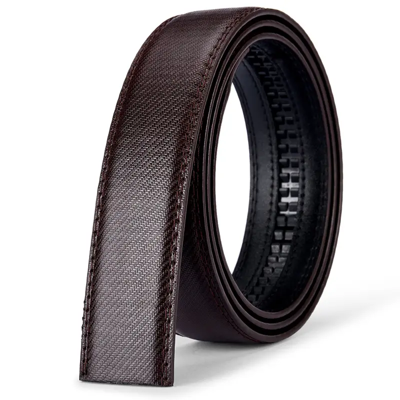 Cross-Border Belt 35mm Leather Headless Trouser Belt - Image 2