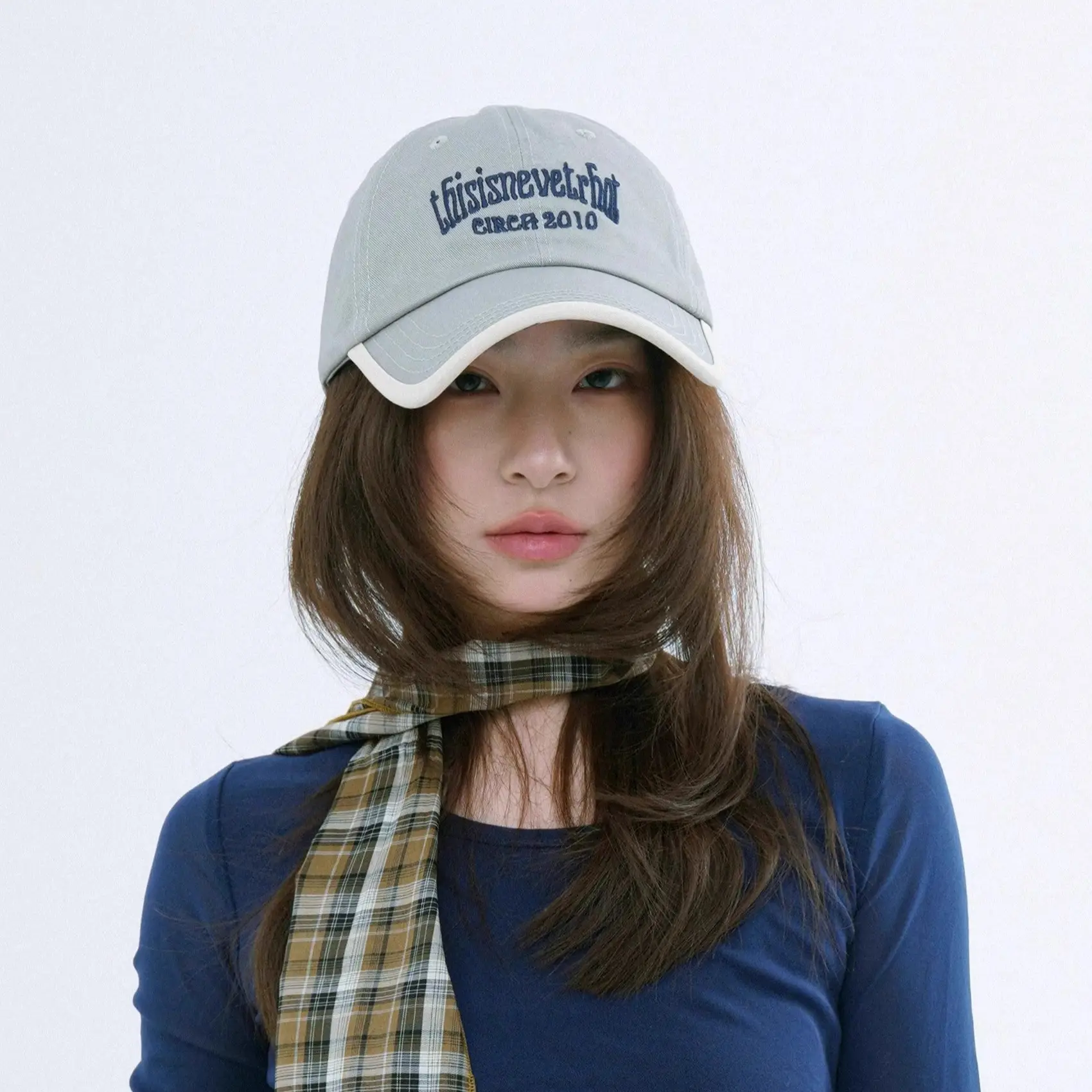 Pink American Retro Baseball Cap with Embroidered Letters - Image 6