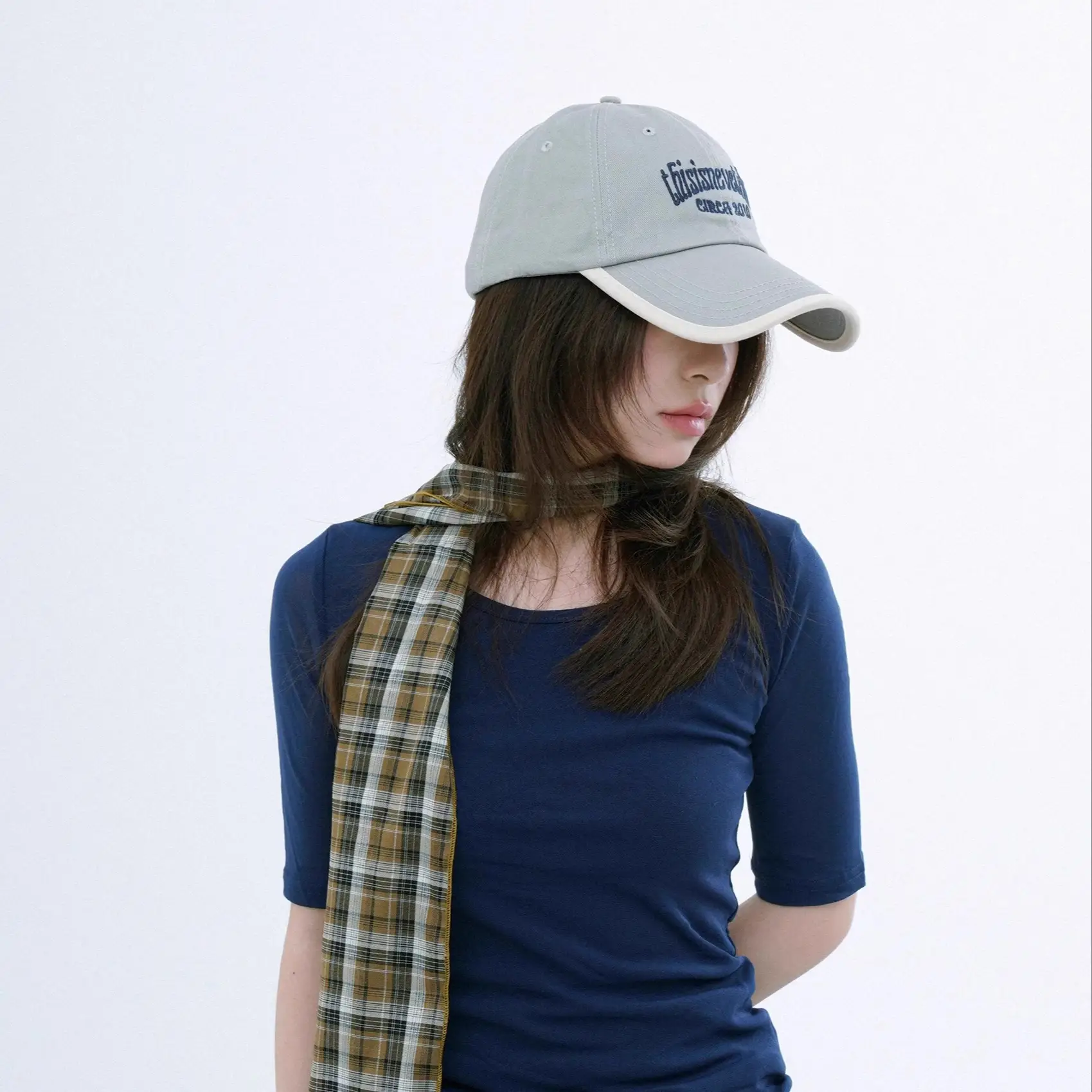 Pink American Retro Baseball Cap with Embroidered Letters - Image 8