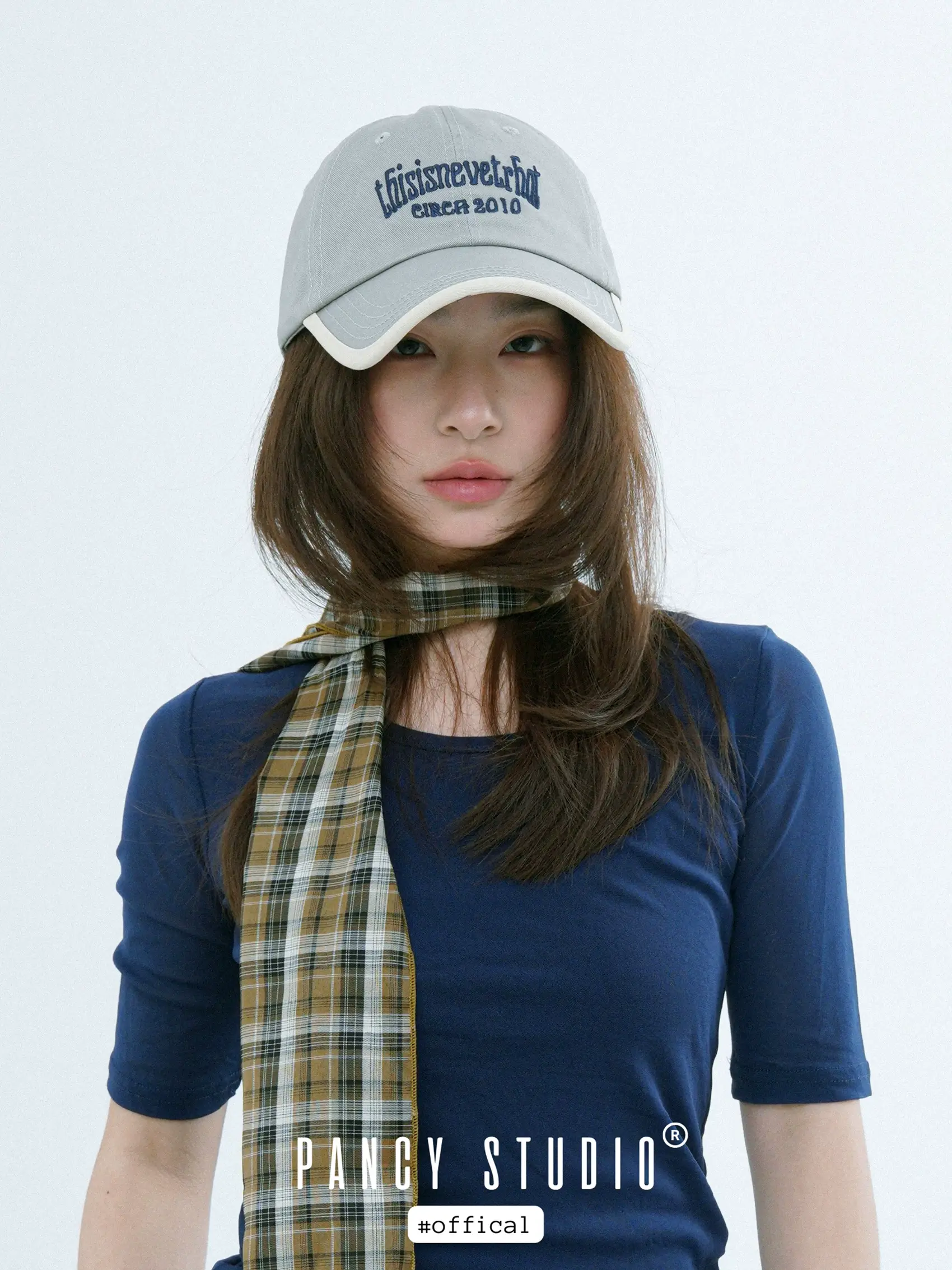 Pink American Retro Baseball Cap with Embroidered Letters — feature 10