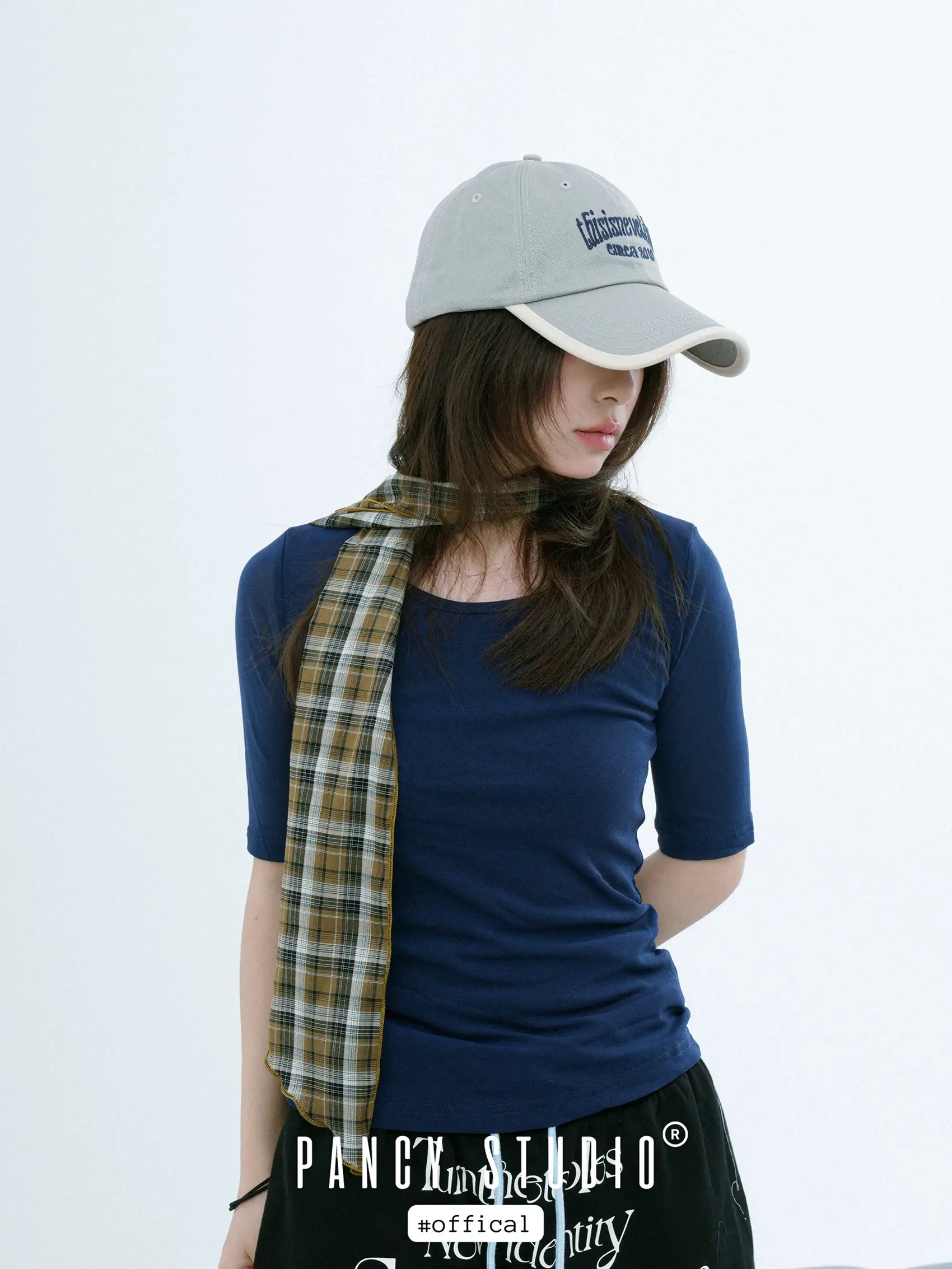 Pink American Retro Baseball Cap with Embroidered Letters — feature 12