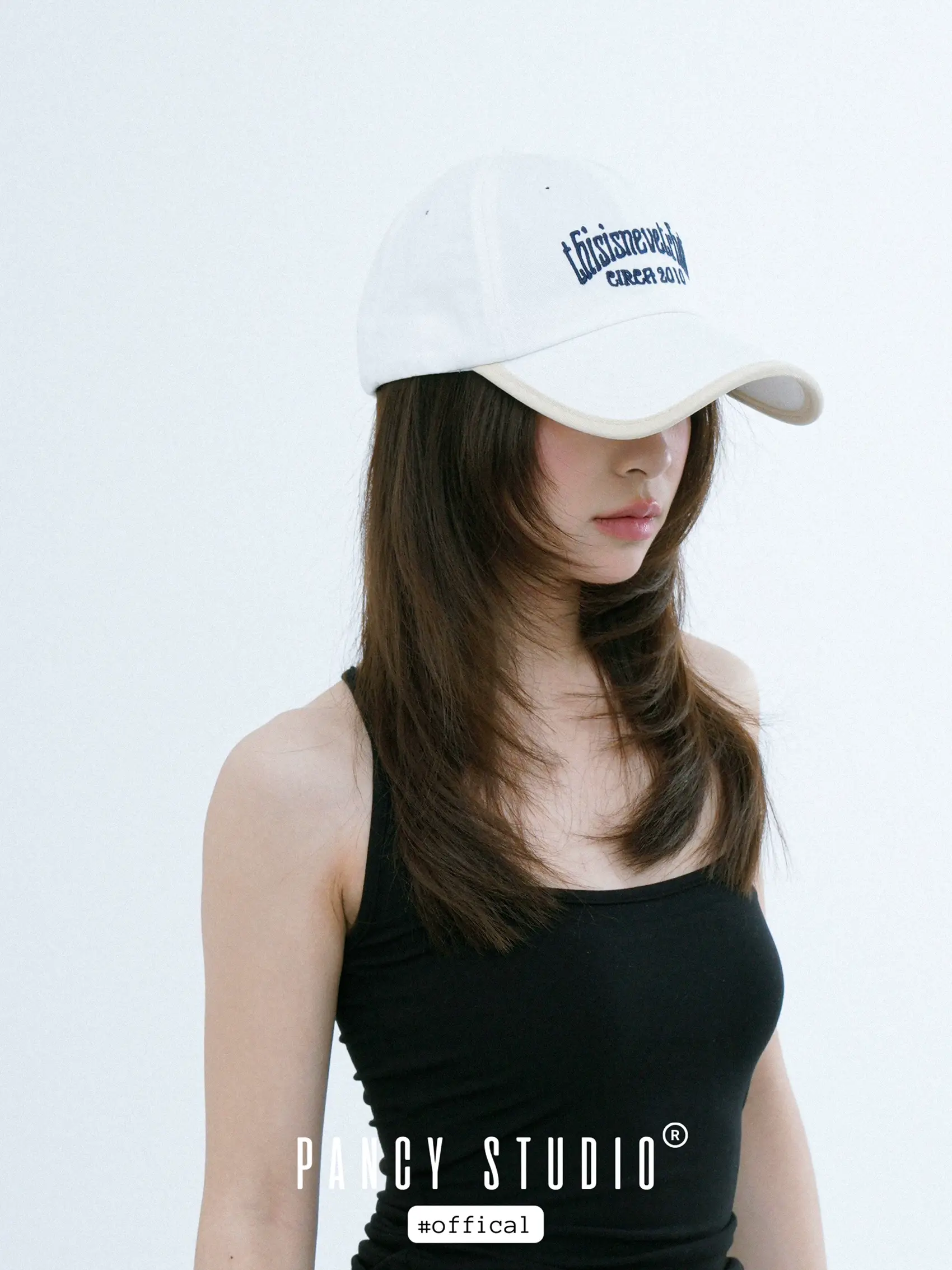Pink American Retro Baseball Cap with Embroidered Letters — feature 14