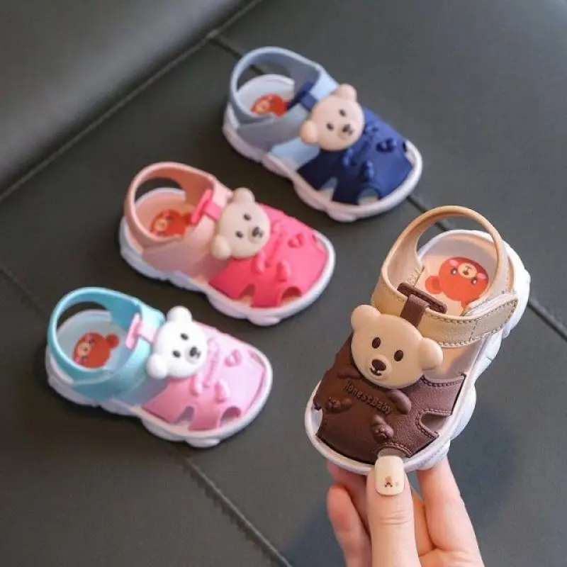 Summer Men's and Women's 1-2-3 Years Old Non-Slip Soft Bottom Small and Medium-Sized Children's Baby Sandals Baby Toddler Shoes - Image 5