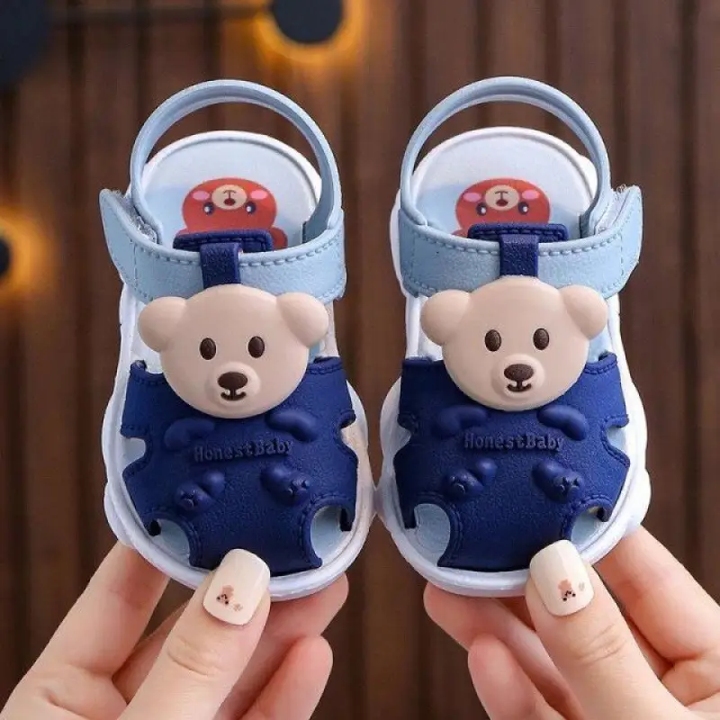 Summer Men's and Women's 1-2-3 Years Old Non-Slip Soft Bottom Small and Medium-Sized Children's Baby Sandals Baby Toddler Shoes - Image 6