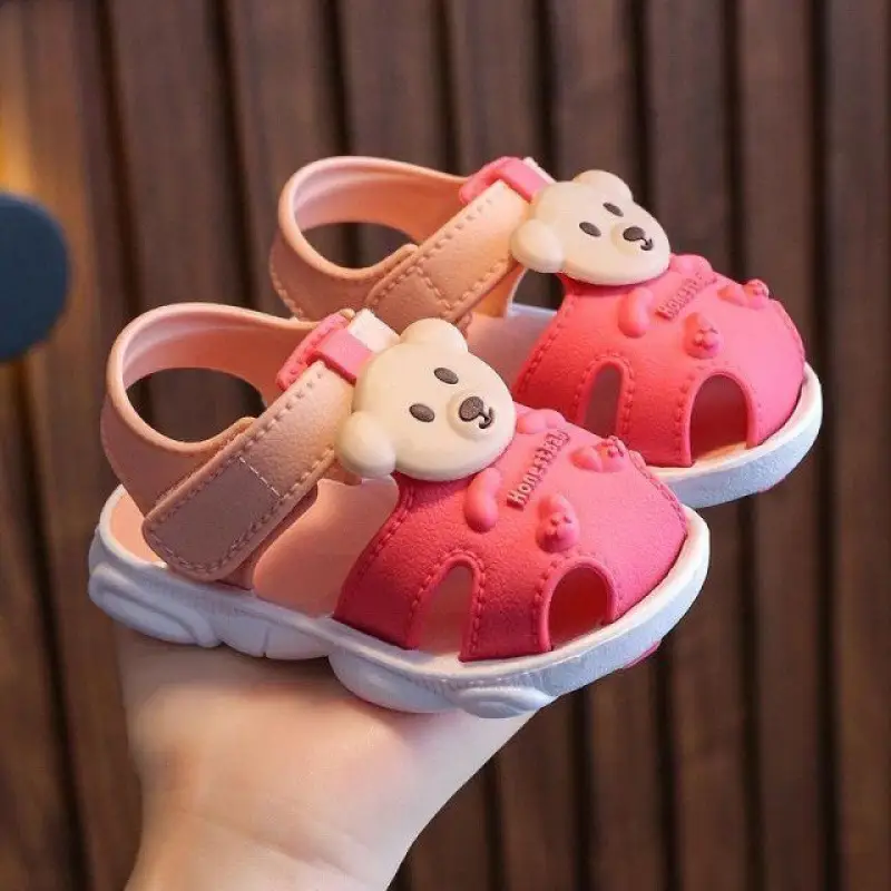 Summer Men's and Women's 1-2-3 Years Old Non-Slip Soft Bottom Small and Medium-Sized Children's Baby Sandals Baby Toddler Shoes — feature 7