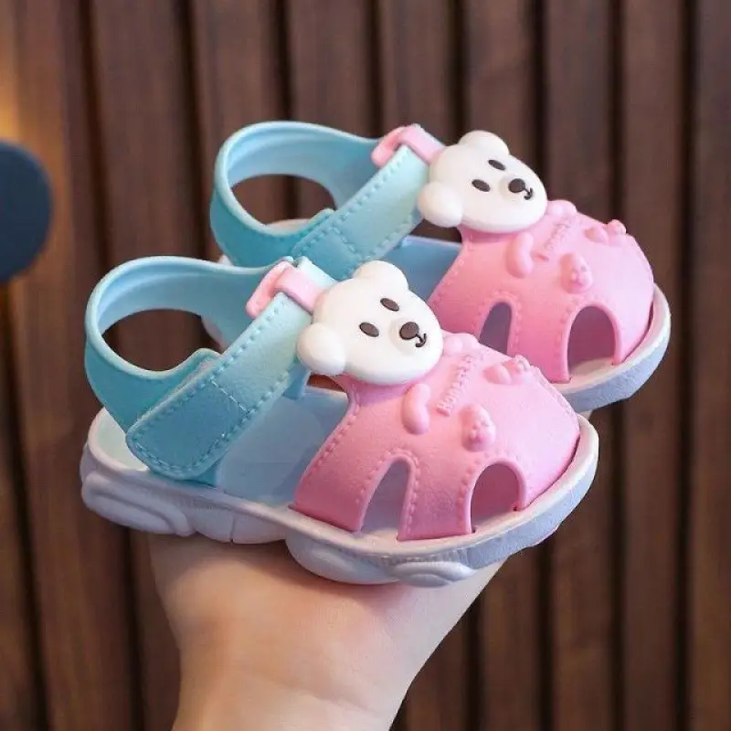 Summer Men's and Women's 1-2-3 Years Old Non-Slip Soft Bottom Small and Medium-Sized Children's Baby Sandals Baby Toddler Shoes - Image 4