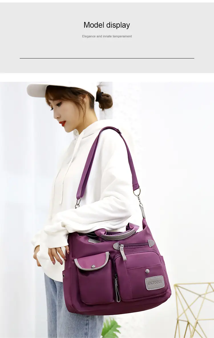 Purple Women's Large Shoulder Crossbody Bag 2024 — feature 1