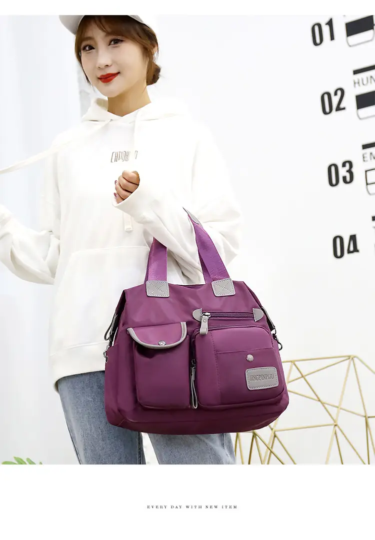 Purple Women's Large Shoulder Crossbody Bag 2024 — feature 2