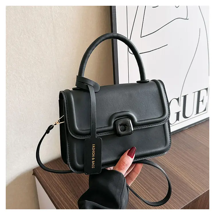 Korean Style Small Square Bag Beige Shoulder Crossbody — feature 22