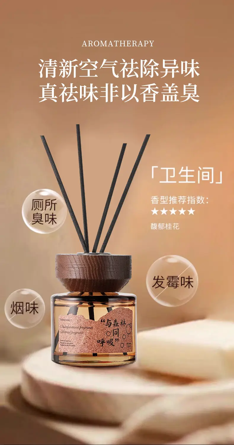 Ebony Agarwood Car Aromatherapy Fireless Aromatherapy Wooden Long-Lasting Diffusing Car Perfume Fragrance Ornaments Car and Home Dual Use — feature 18