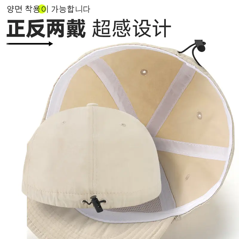 Korean Style Baseball Cap Unisex Large Circumference - Image 9