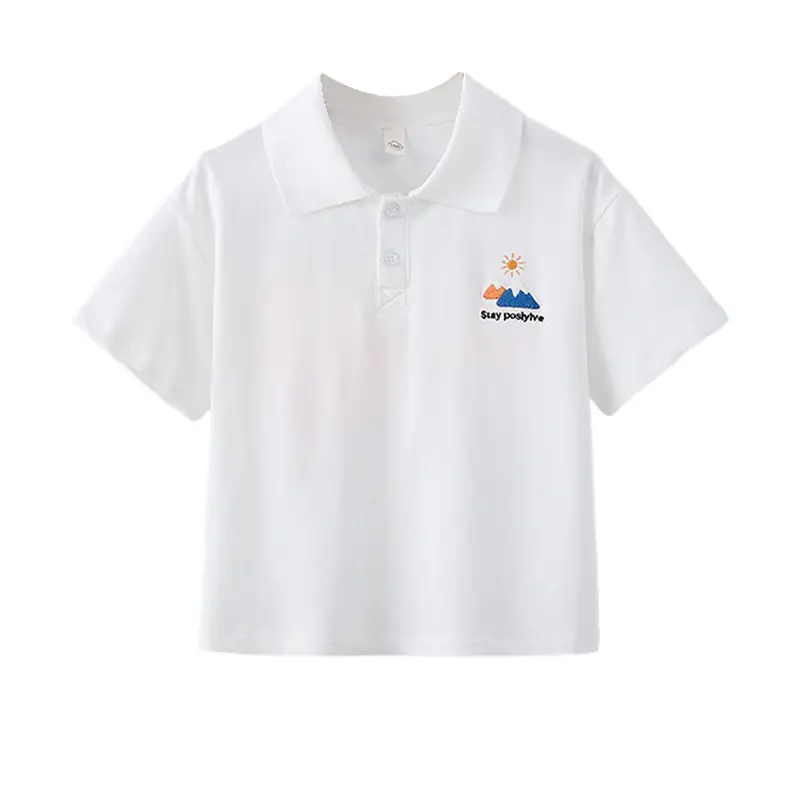 2025 Summer New Polo Shirt Embroidered Baby Boy T-Shirt