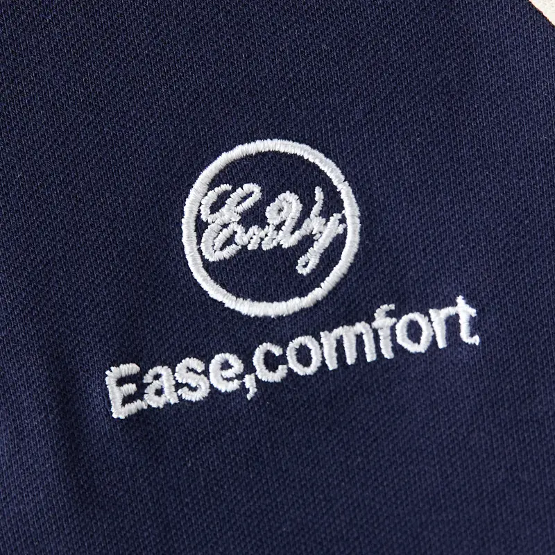 Boys Navy Polo Shirt Easy Comfort Raglan Sleeve T2025 - Image 4