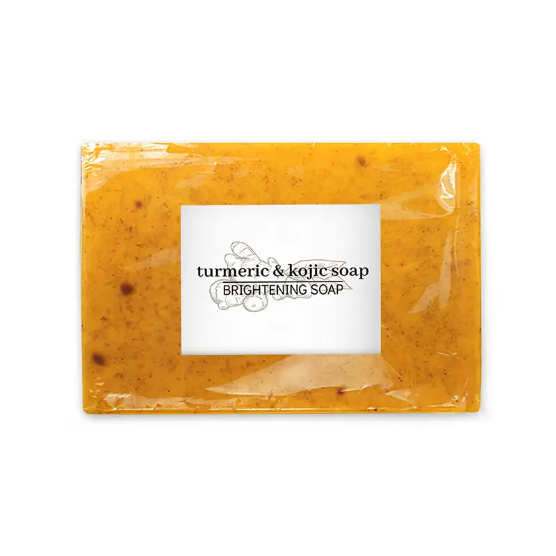 European and American Tk Turmeric Lemon Soap 100g Deep Cleansing and Moisturizing Facial Cleanser Lemon Turmeric Kojic Acid Soap - Image 13