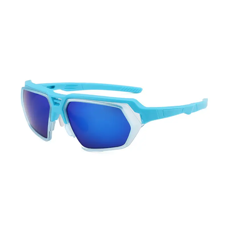 Blue Windproof Cycling Sunglasses for Boys Girls - Image 4