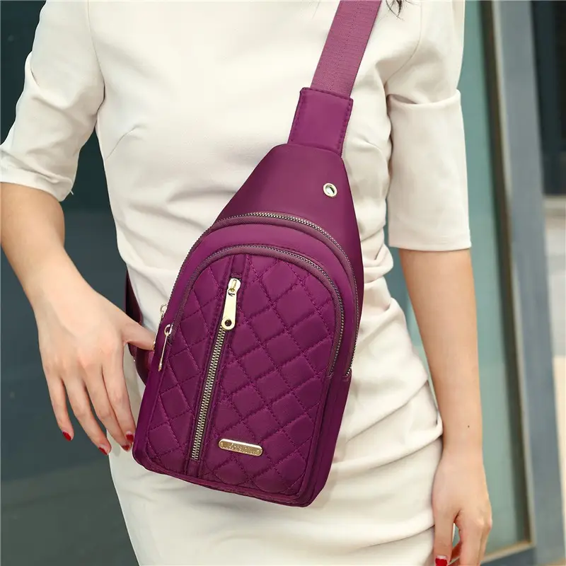 Korean Style Multi-Layer Embroidery Crossbody Bag - Image 7