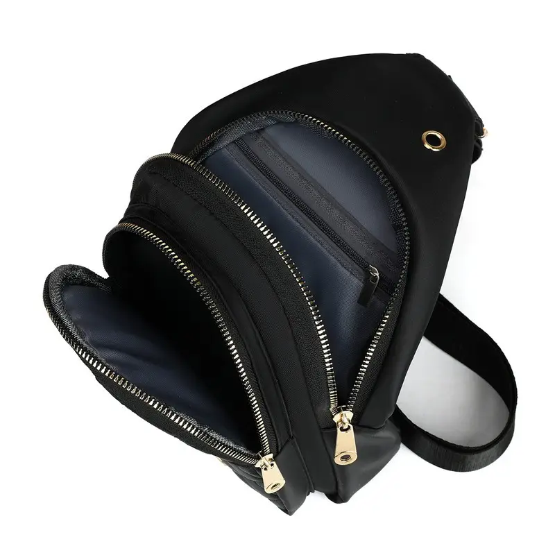 Korean Style Multi-Layer Embroidery Crossbody Bag - Image 9