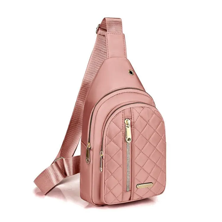 Korean Style Multi-Layer Embroidery Crossbody Bag - Image 10