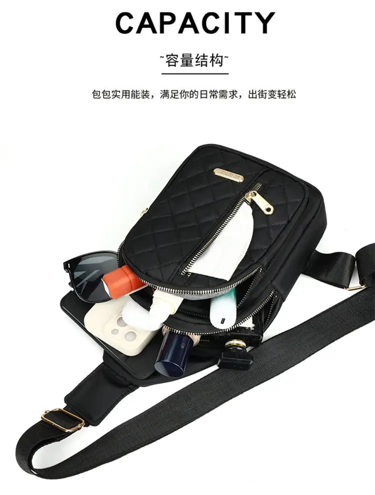 Korean Style Multi-Layer Embroidery Crossbody Bag — feature 10
