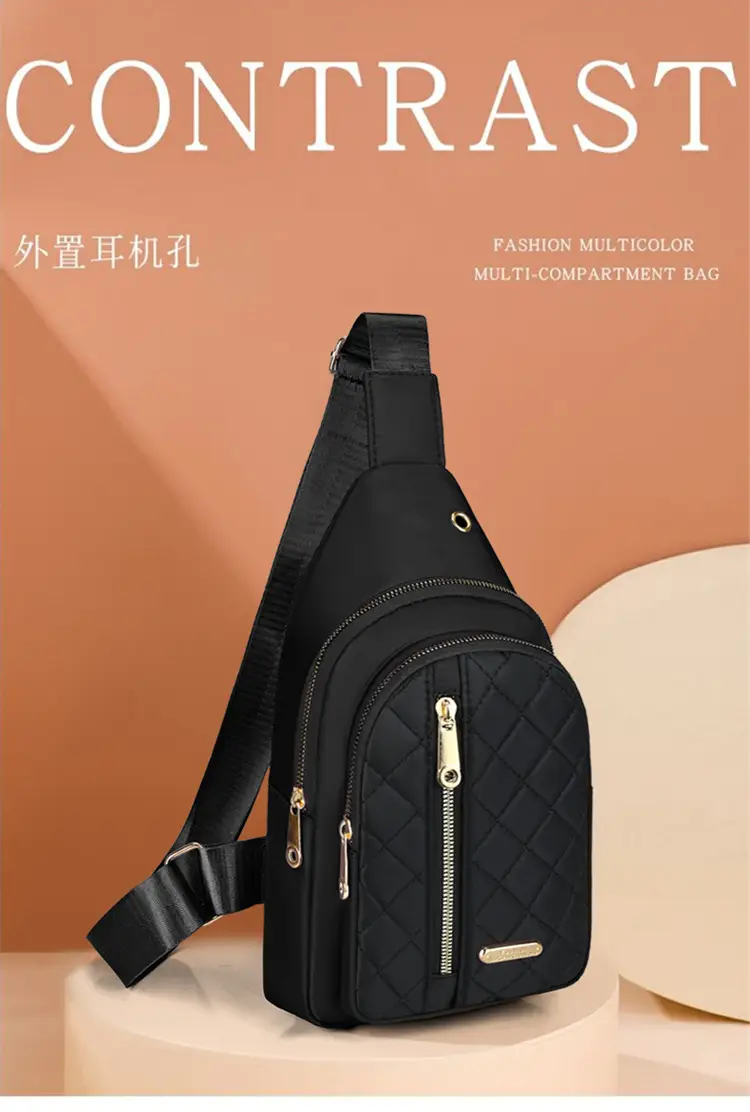Korean Style Multi-Layer Embroidery Crossbody Bag — feature 2