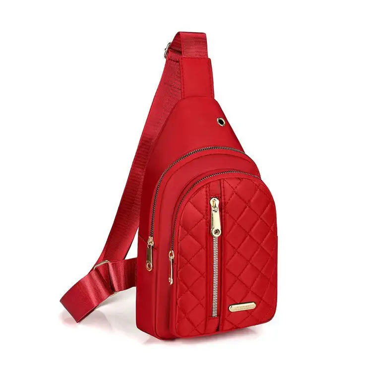 Korean Style Multi-Layer Embroidery Crossbody Bag - Image 2