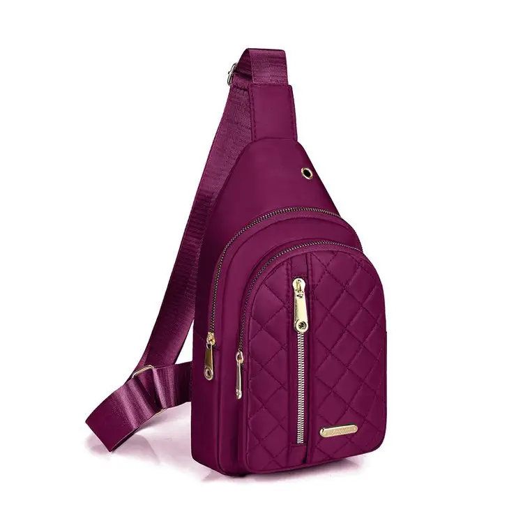 Korean Style Multi-Layer Embroidery Crossbody Bag - Image 3