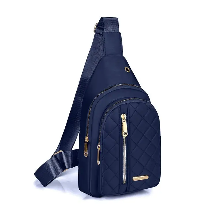 Korean Style Multi-Layer Embroidery Crossbody Bag - Image 5