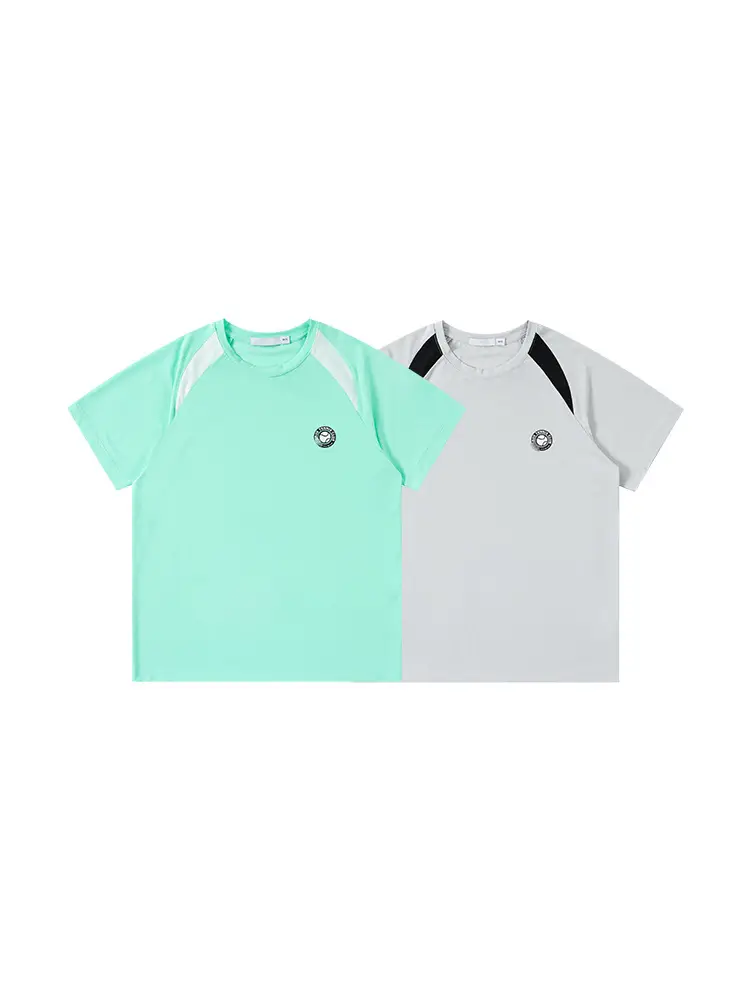 Kids Cool Mesh T-Shirt White Black Stripes - Image 7