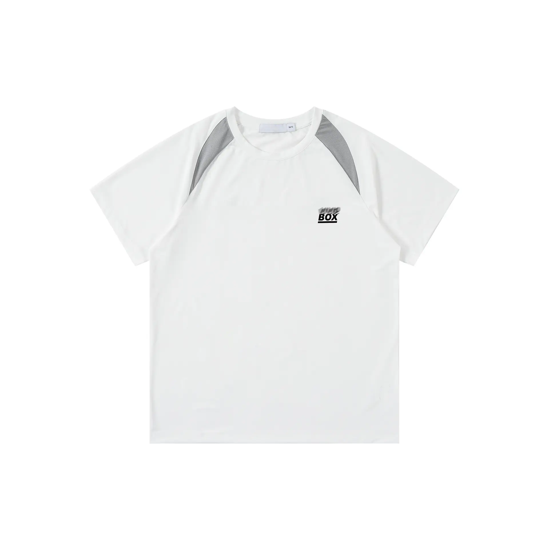 Kids Cool Mesh T-Shirt White Black Stripes - Image 3