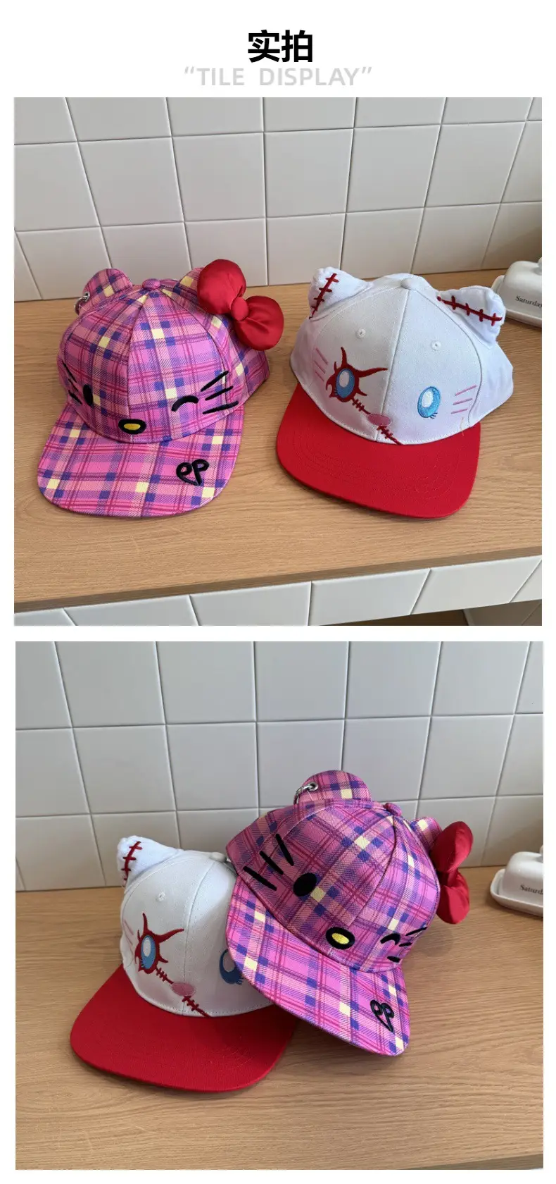 Japanese Cat Cap for Women 2025 Bowknot Design — feature 2