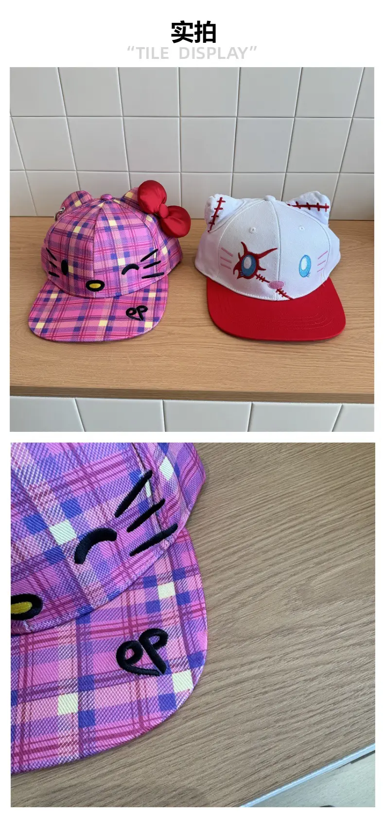 Japanese Cat Cap for Women 2025 Bowknot Design — feature 3