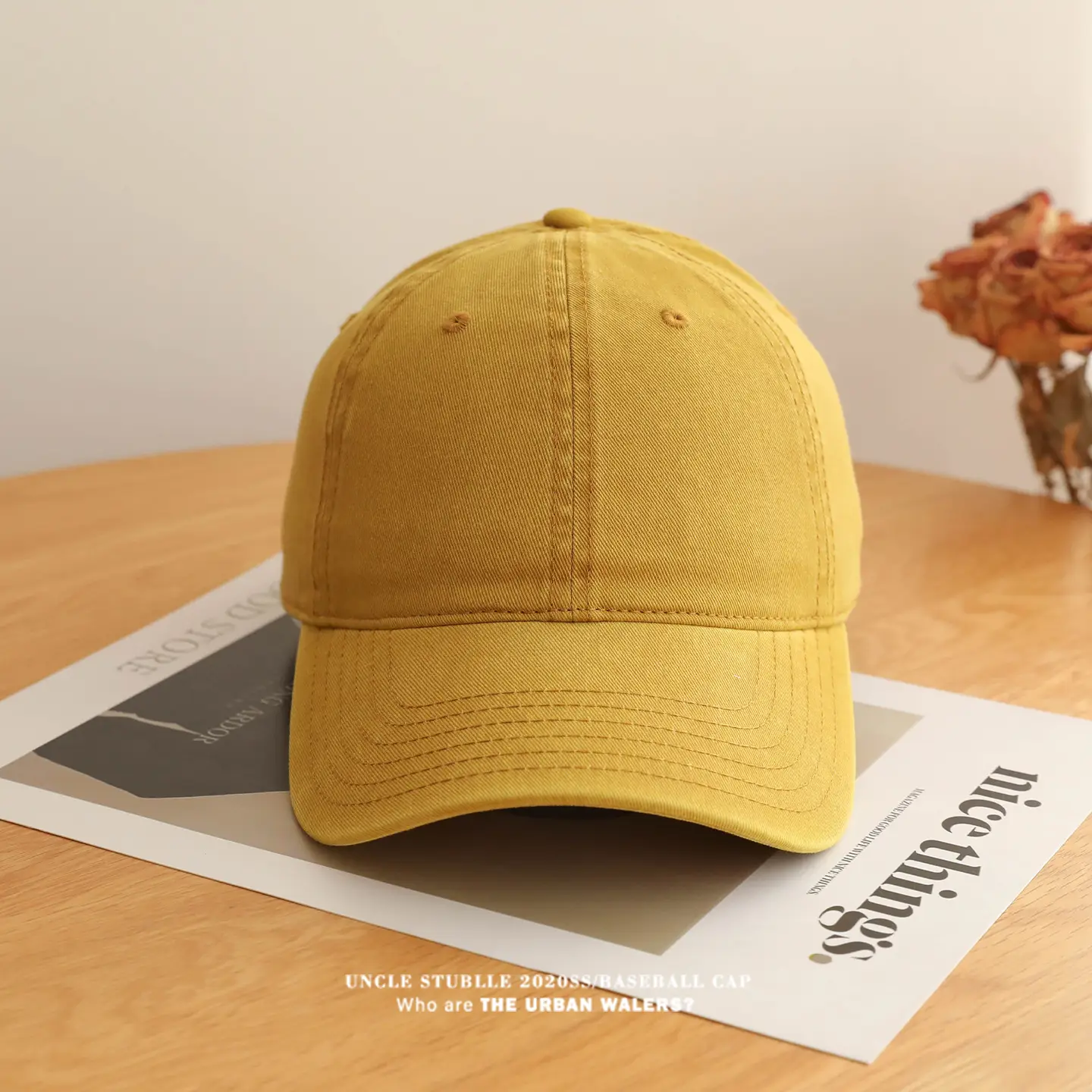 Unisex Baseball Caps Solid Color Duckbill Sun Hat — feature 10