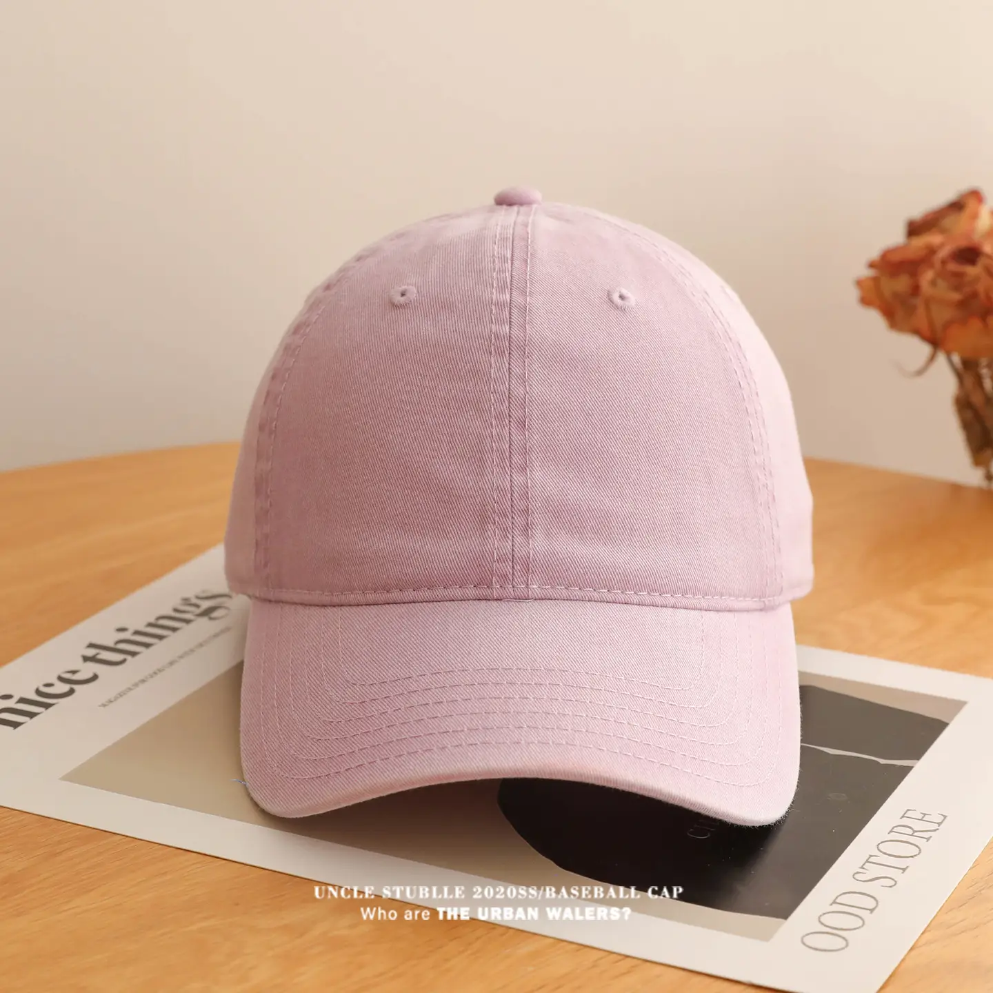 Unisex Baseball Caps Solid Color Duckbill Sun Hat — feature 13