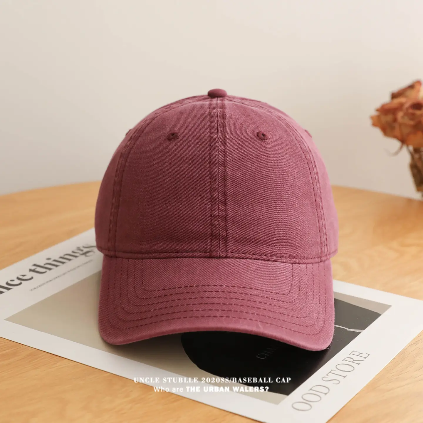 Unisex Baseball Caps Solid Color Duckbill Sun Hat — feature 16