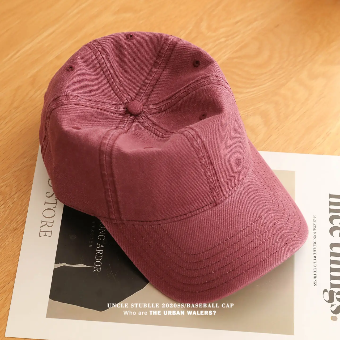 Unisex Baseball Caps Solid Color Duckbill Sun Hat — feature 17