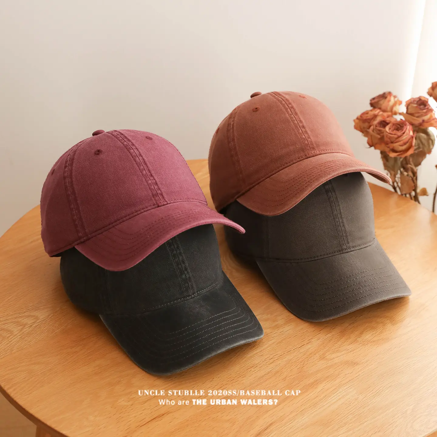 Unisex Baseball Caps Solid Color Duckbill Sun Hat — feature 19