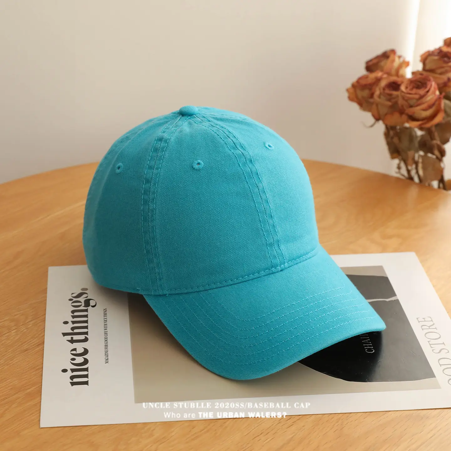 Unisex Baseball Caps Solid Color Duckbill Sun Hat — feature 28