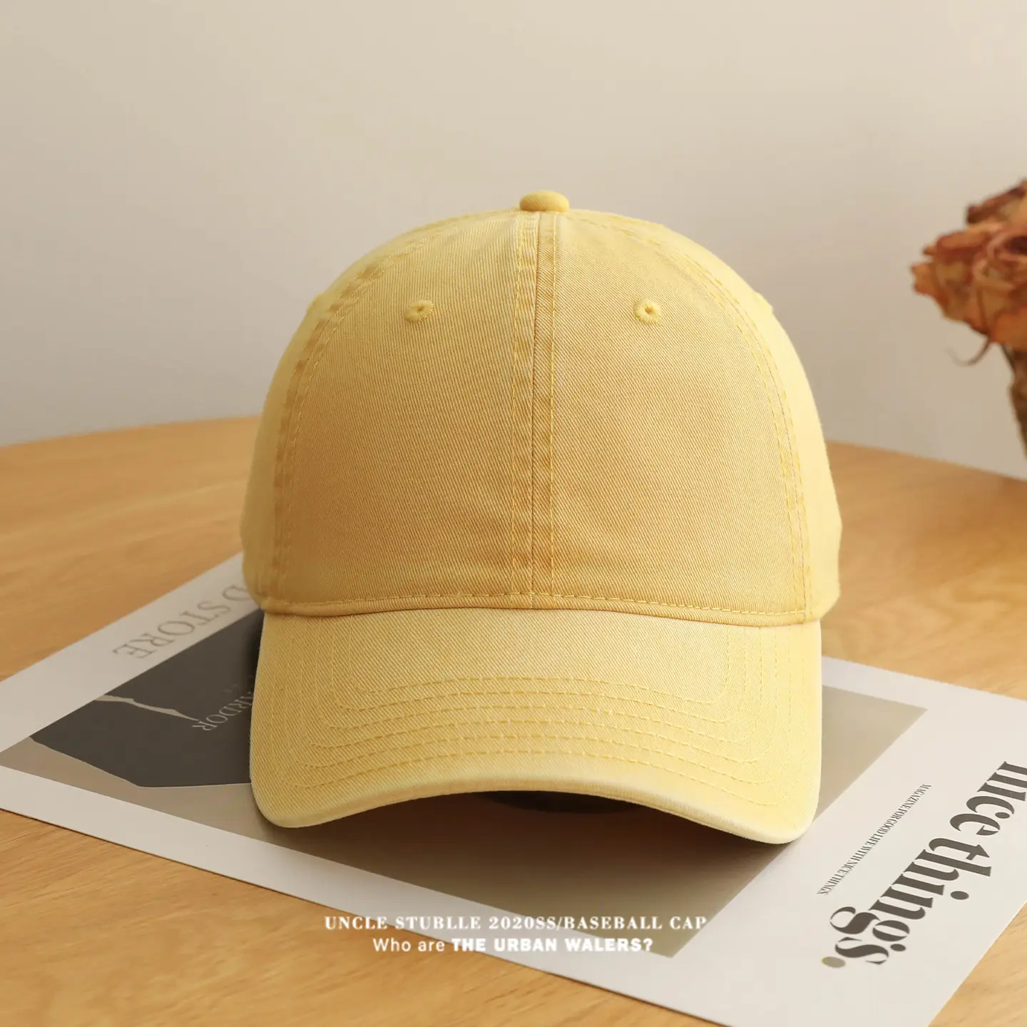 Unisex Baseball Caps Solid Color Duckbill Sun Hat — feature 4