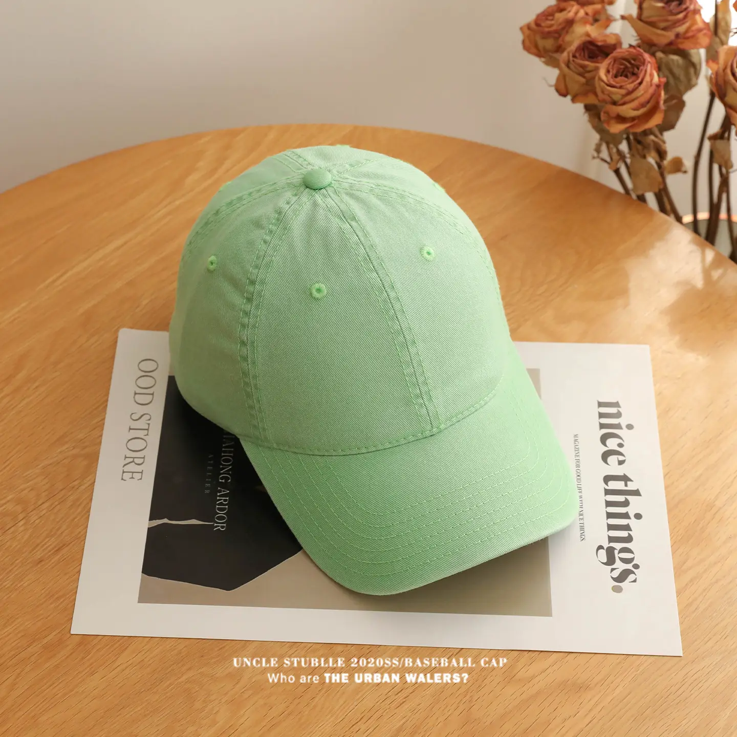 Unisex Baseball Caps Solid Color Duckbill Sun Hat — feature 5