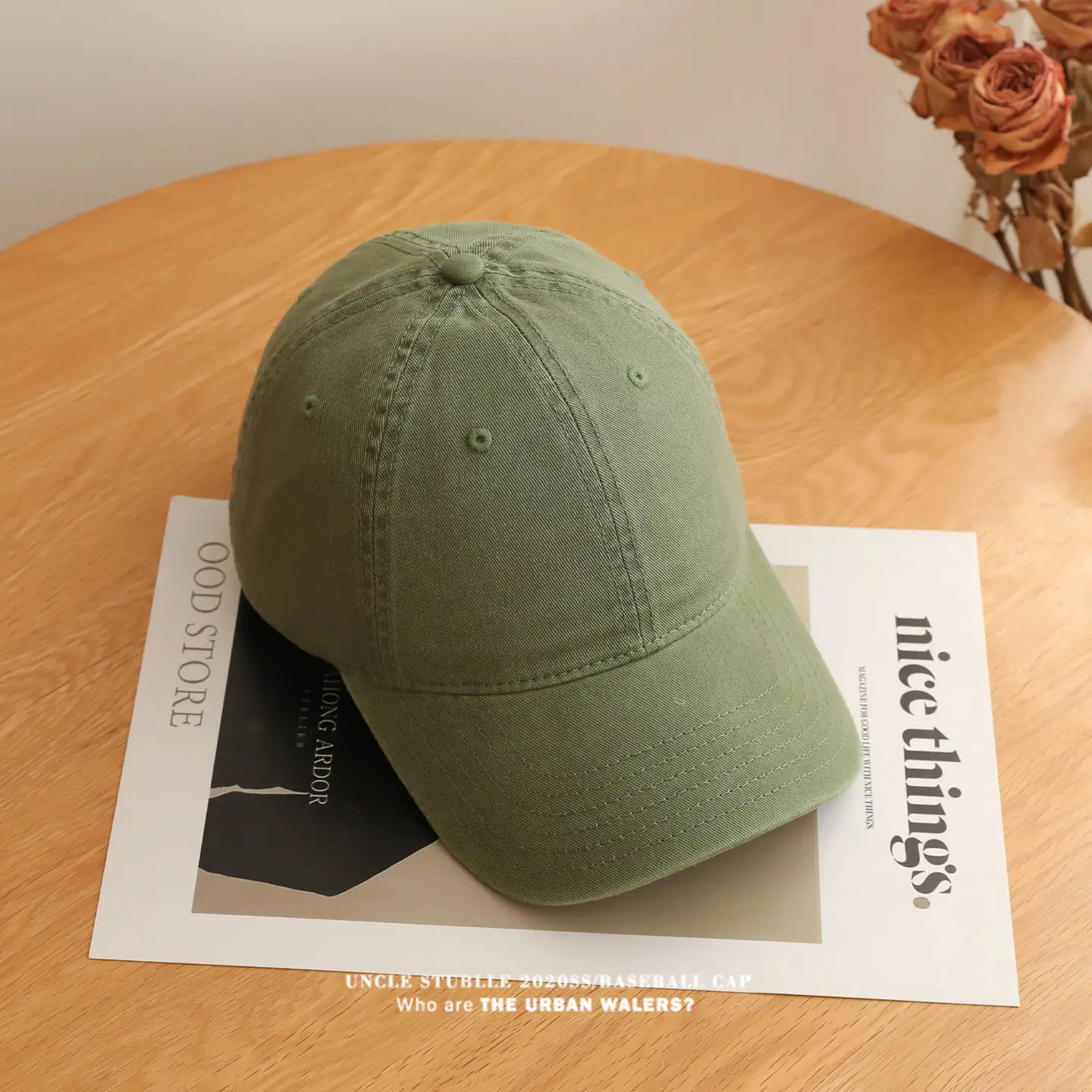Unisex Baseball Caps Solid Color Duckbill Sun Hat — feature 8