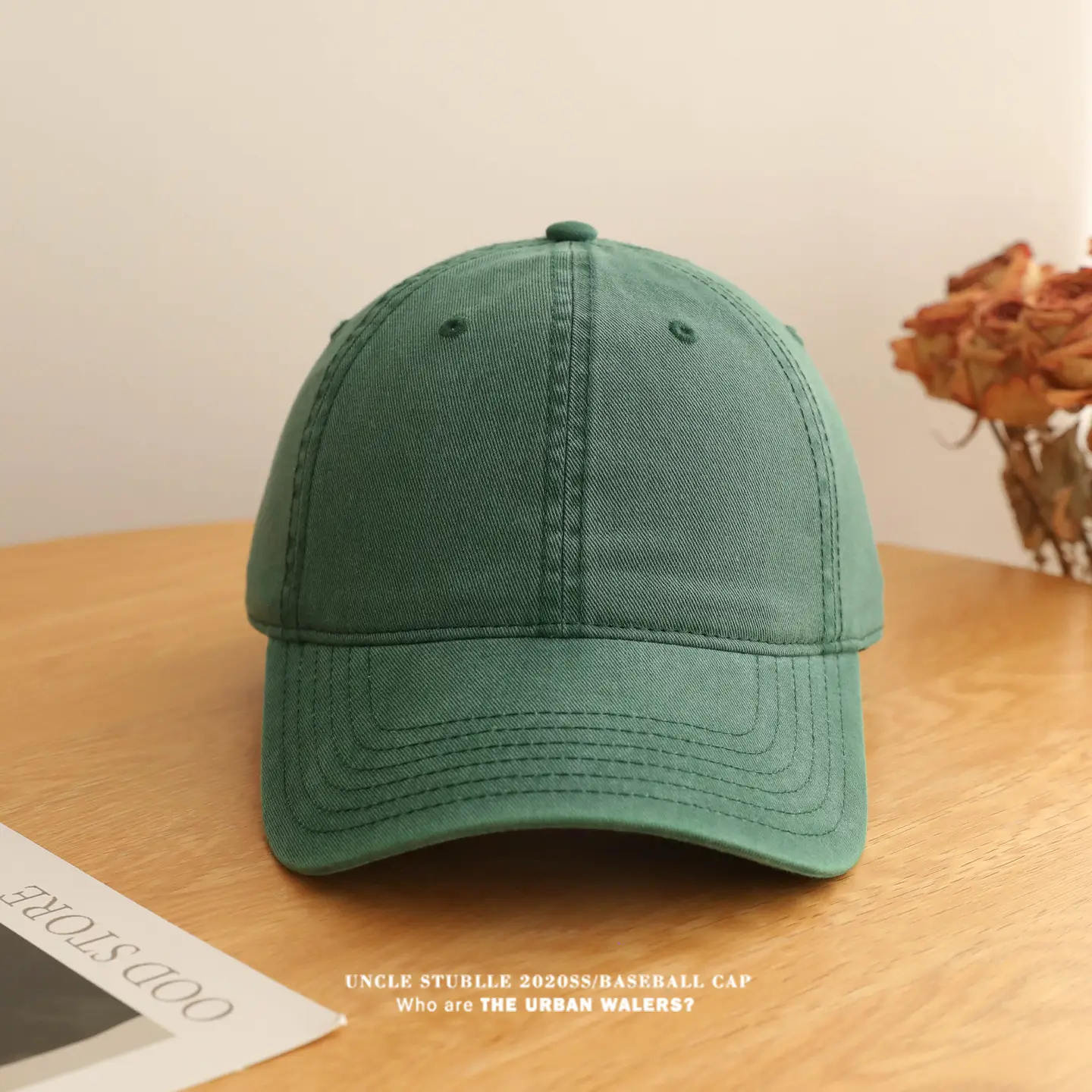 Unisex Baseball Caps Solid Color Duckbill Sun Hat — feature 9
