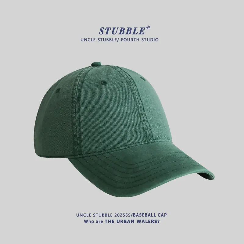 Unisex Baseball Caps Solid Color Duckbill Sun Hat