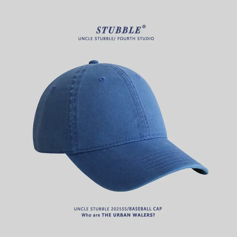 Unisex Baseball Caps Solid Color Duckbill Sun Hat
