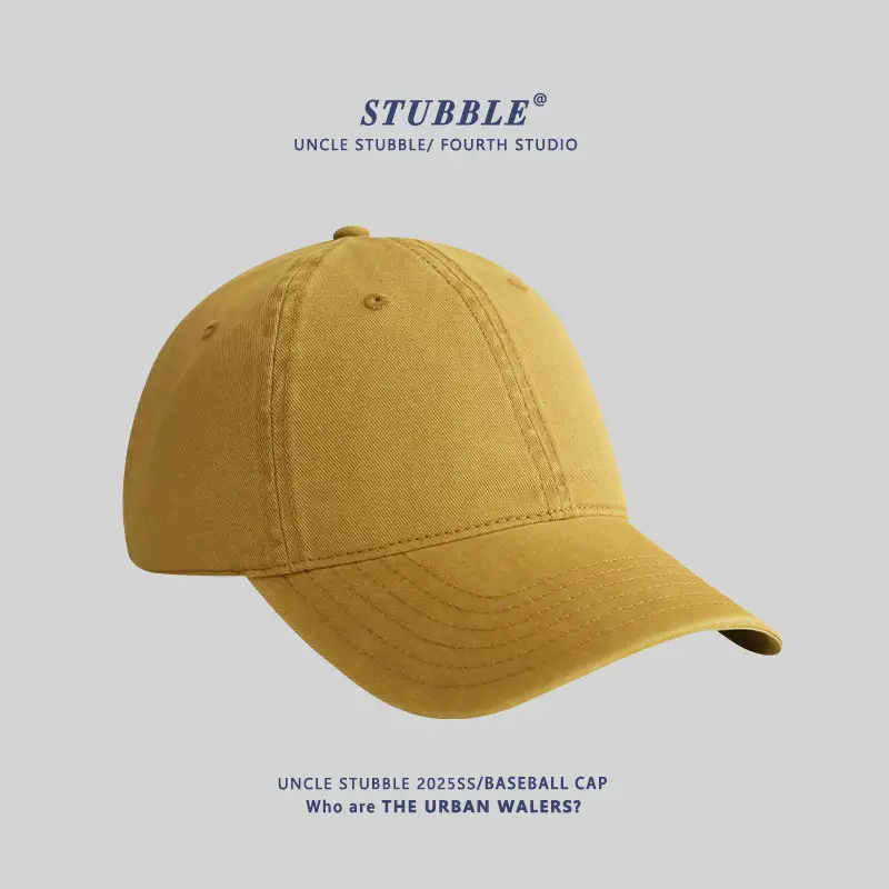 Unisex Baseball Caps Solid Color Duckbill Sun Hat
