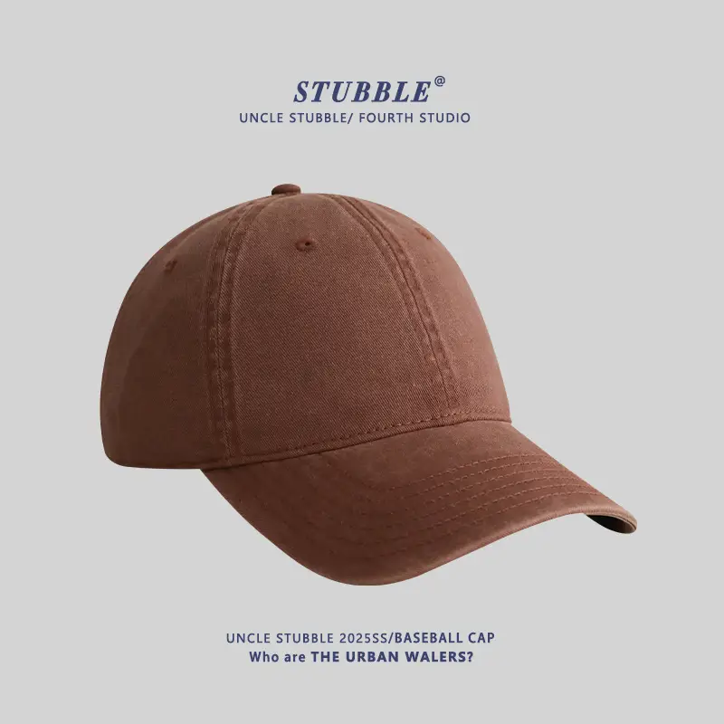 Unisex Baseball Caps Solid Color Duckbill Sun Hat