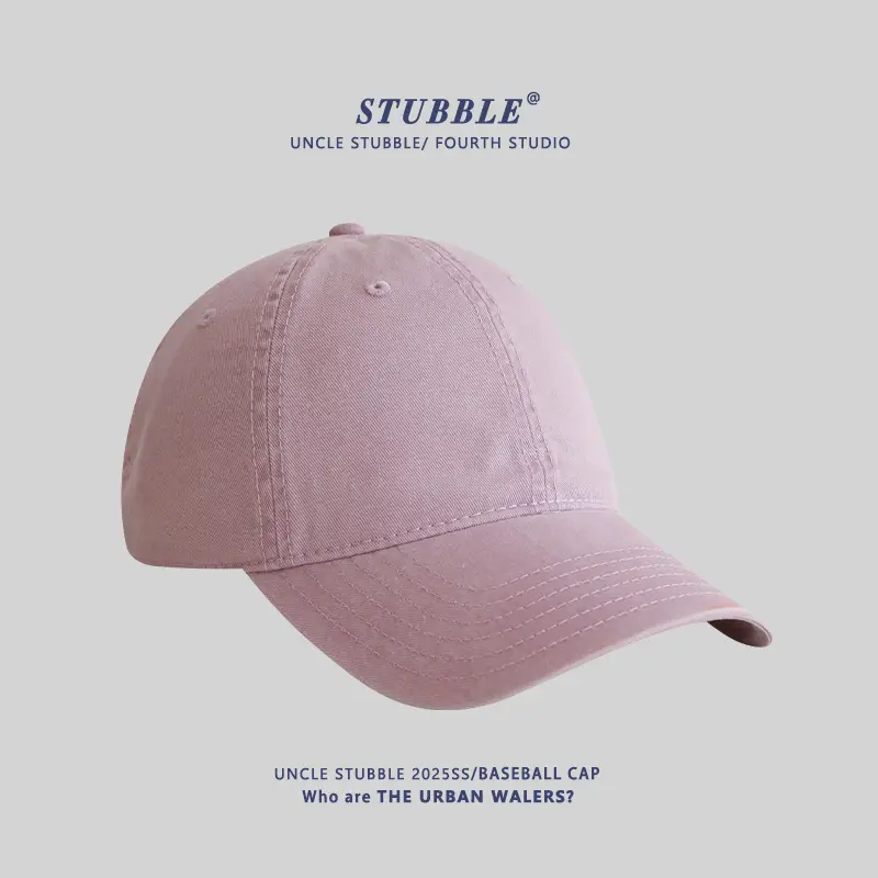 Unisex Baseball Caps Solid Color Duckbill Sun Hat