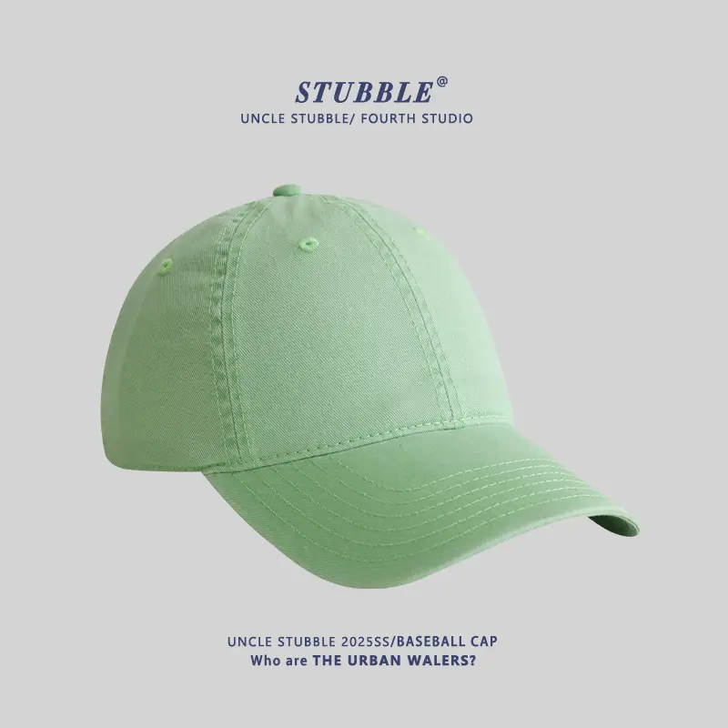Unisex Baseball Caps Solid Color Duckbill Sun Hat